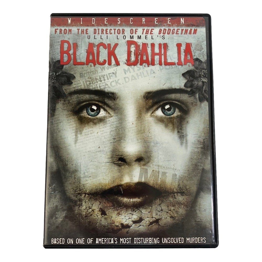 Ulli‎ Lommels Black Dahlia (DVD, 2006) Horror, Elissa Dowling, Jed Rowen